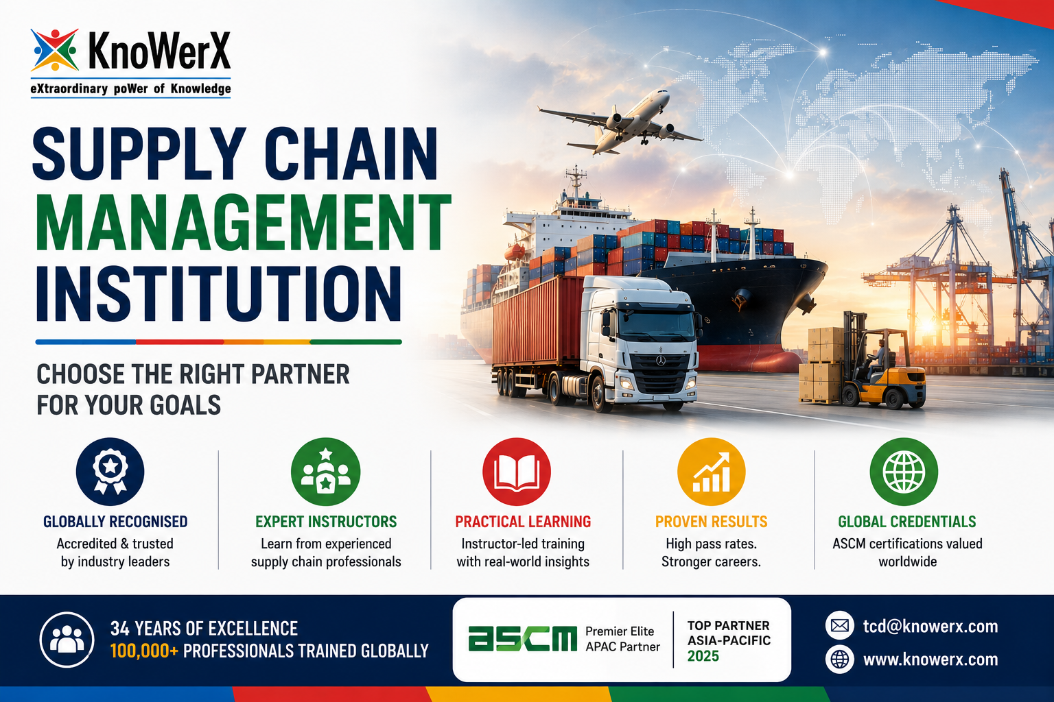 Supply Chain Management Institution | Choose the Right Partner for Your Goals | KnoWerX