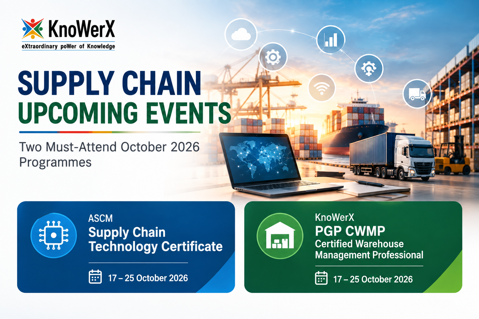 Supply Chain Events in Oct 2026 You Cannot Afford to Miss